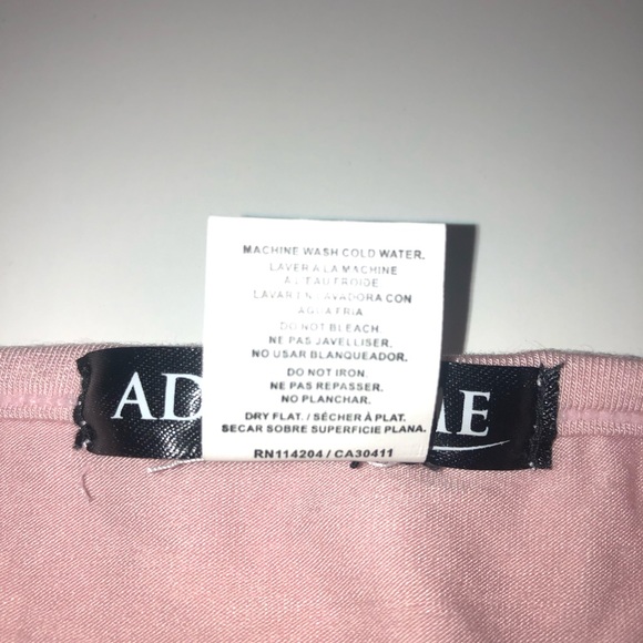 NWOT Adore Me Women’s Intimate Sleepwear Romper Shorts Size Medium Pink - Picture 7 of 10